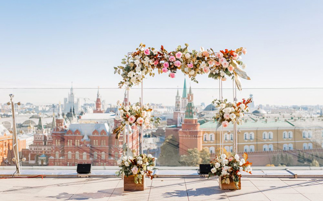 летние свадебные площадки Москвы, отель Ritz-Carlton Moscow