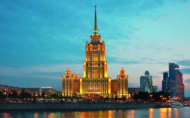 летние свадебные площадки Москвы, отель Radisson Royal Moscow