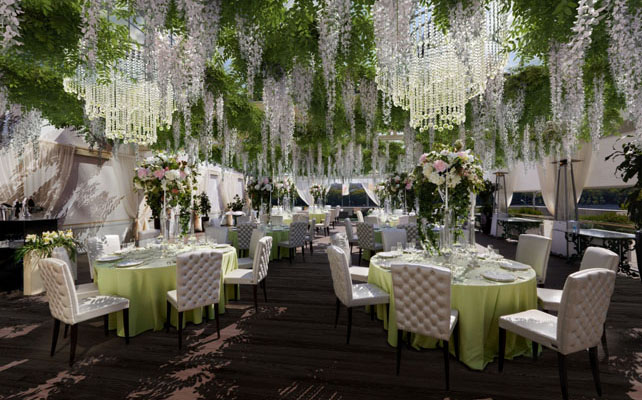 летние свадебные площадки Москвы, World Trade Center