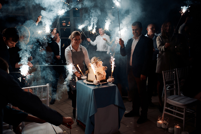 зал Пантеон в Царицыно, свадебный торт