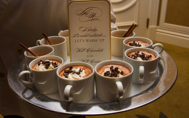 идеи для летнего свадебного меню, ночные закуски для поздних гостей