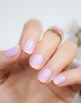 модный маникюр 2021, пастельный маникюр для невесты 