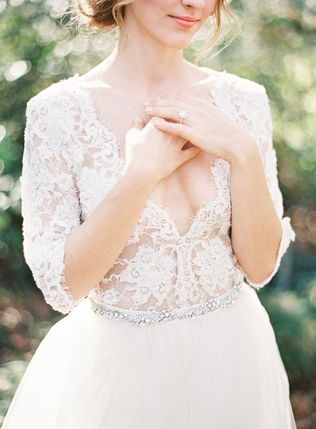 Свадебное вдохновение: 10 видов декольте 