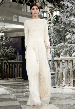 вязаная свадьба, зимний образ невесты, вязаное свадебное платье 