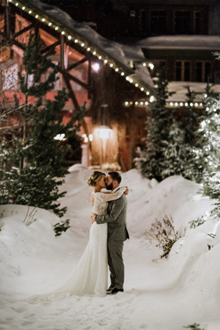 100 примеров зимних свадебных фото 