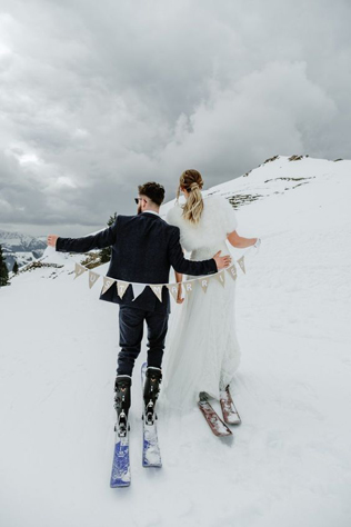 100 примеров зимних свадебных фото 