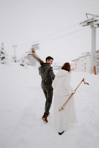 100 примеров зимних свадебных фото 