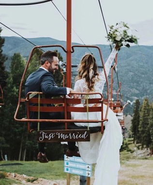 100 примеров зимних свадебных фото 