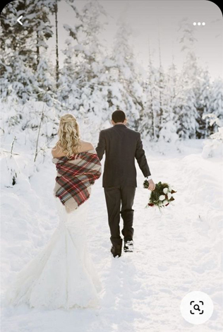 100 примеров зимних свадебных фото 
