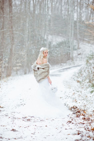 100 примеров зимних свадебных фото 