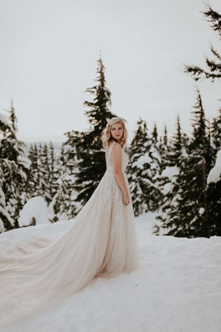 100 примеров зимних свадебных фото 