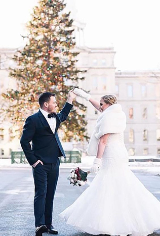 100 примеров зимних свадебных фото 