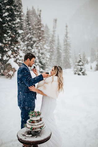 100 примеров зимних свадебных фото 
