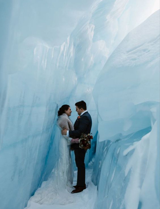 100 примеров зимних свадебных фото 