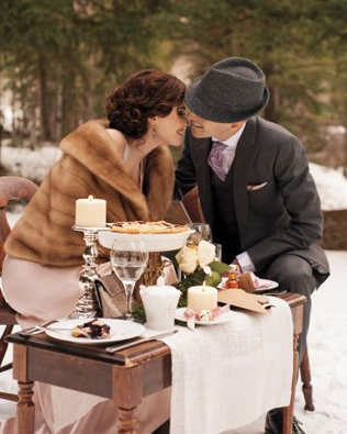 100 примеров зимних свадебных фото 