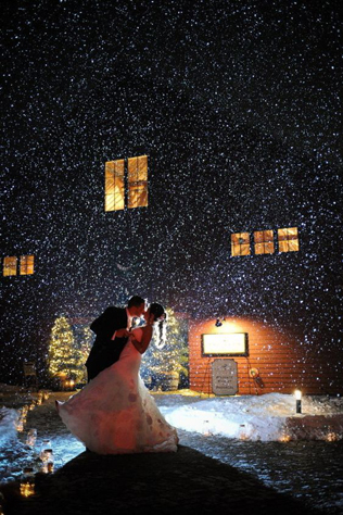 100 примеров зимних свадебных фото 