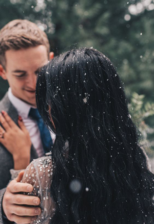 100 примеров зимних свадебных фото 