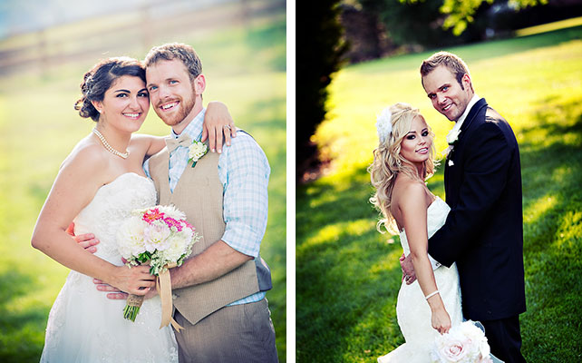 портрет молодожёнов