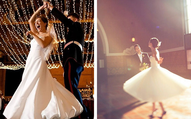 первый танец молодожёнов