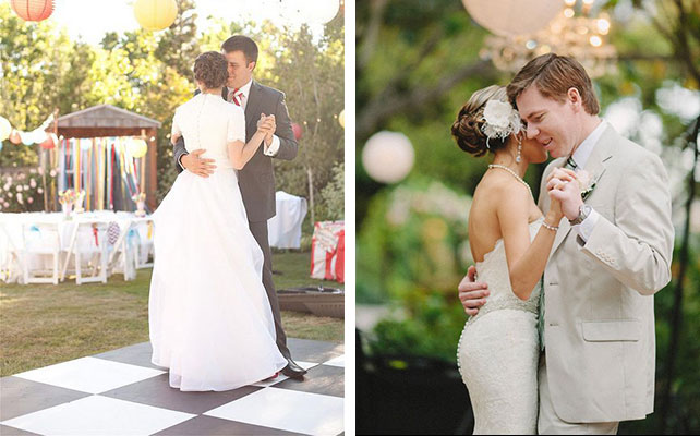 первый танец молодожёнов