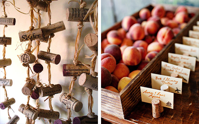 детали свадьбы в эко-стиле