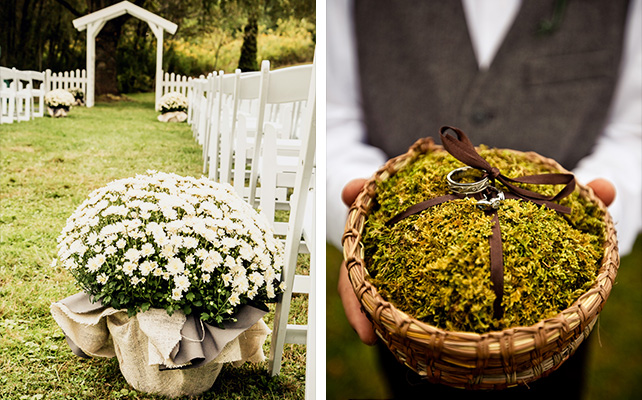 детали свадьбы в эко-стиле