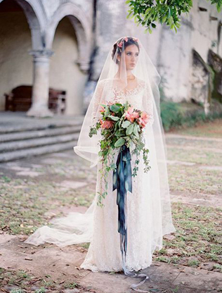 Свадебное вдохновение: 11 видов фаты 