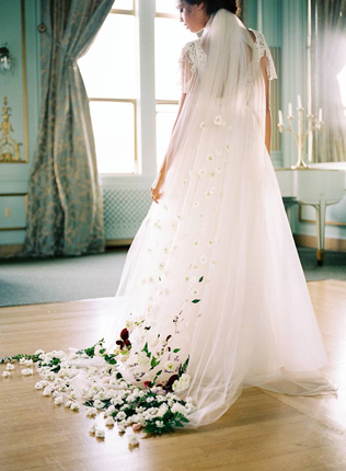 Свадебное вдохновение: 11 видов фаты 