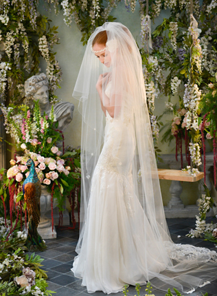 Свадебное вдохновение: 11 видов фаты 