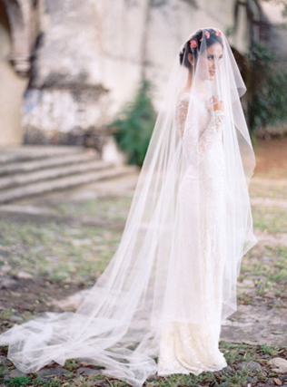 Свадебное вдохновение: 11 видов фаты 