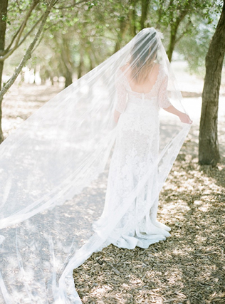 Свадебное вдохновение: 11 видов фаты 