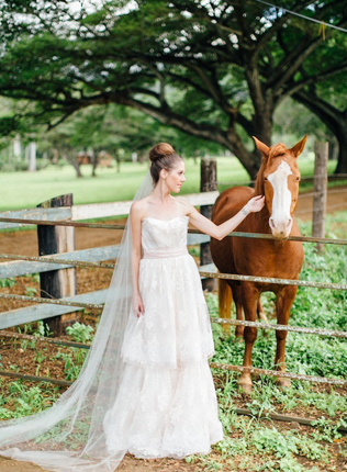 Свадебное вдохновение: 11 видов фаты 