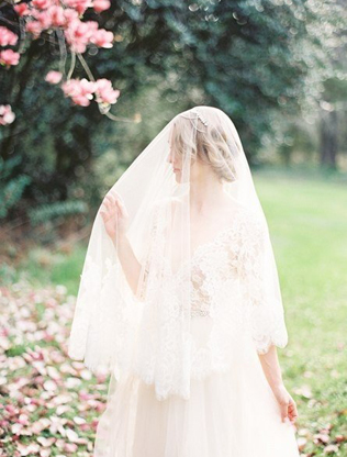 Свадебное вдохновение: 11 видов фаты 