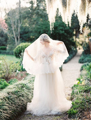 Свадебное вдохновение: 11 видов фаты 