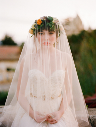 Свадебное вдохновение: 11 видов фаты 