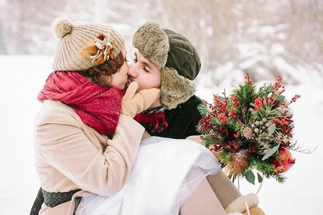 115 свадебных идей для зимнего настроения 