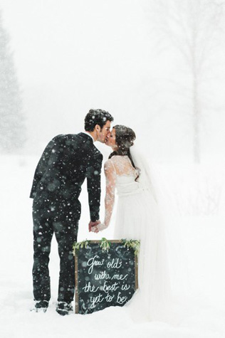 115 свадебных идей для зимнего настроения 