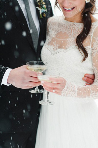 115 свадебных идей для зимнего настроения 