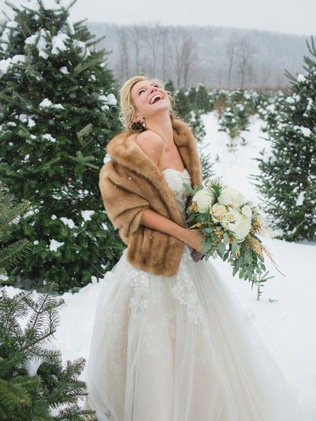 115 свадебных идей для зимнего настроения 