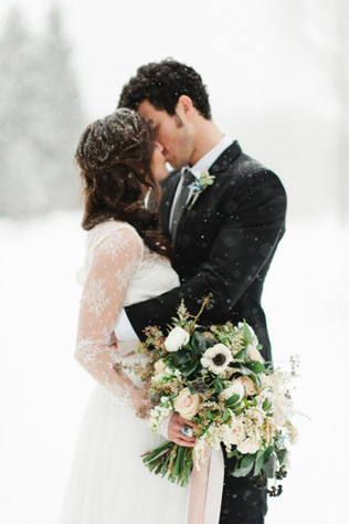 115 свадебных идей для зимнего настроения 
