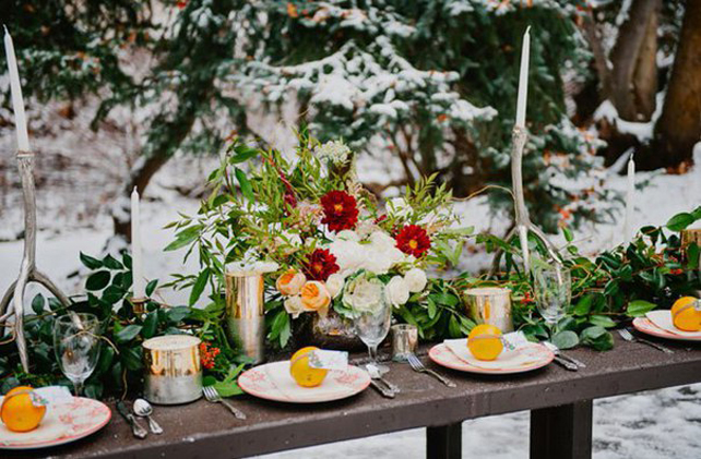 115 свадебных идей для зимнего настроения 