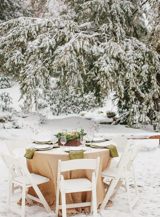 115 свадебных идей для зимнего настроения 