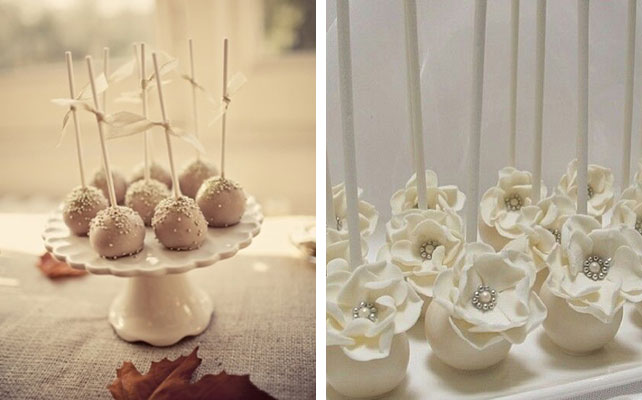 12 идей для незабываемой свадьбы, Кейк попс на свадьбе