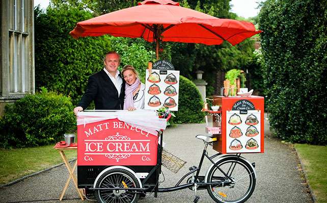 12 идей для незабываемой свадьбы, вагончик с едой