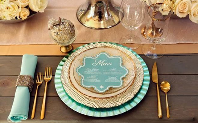 12 идей для незабываемой свадьбы, Свадьба в золотом цвете