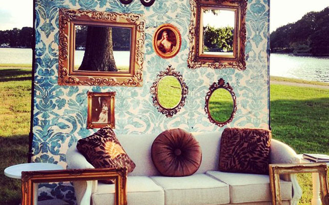 12 идей для незабываемой свадьбы, фотобудка