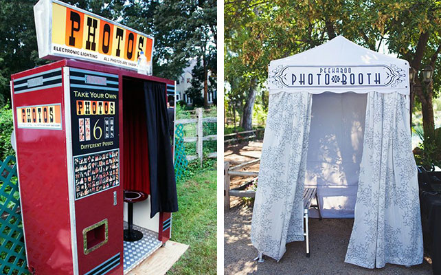 12 идей для незабываемой свадьбы, фотобудка