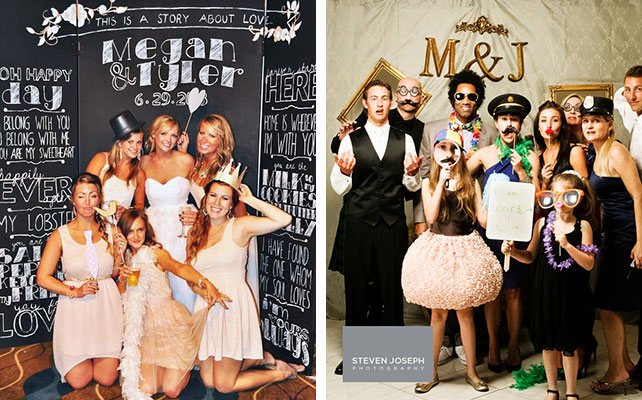 12 идей для незабываемой свадьбы, фотобудка на свадьбе