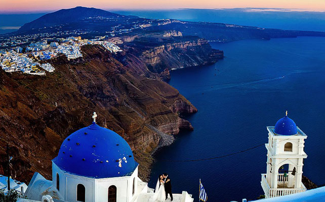 остров Санторини