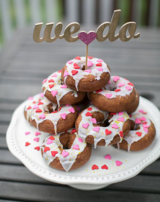 свадебные пончики